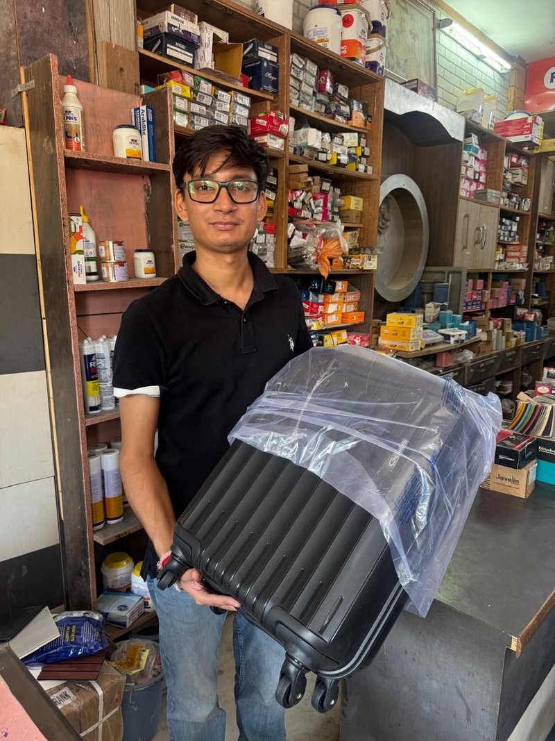 Ramesh Sharma at Sharma Hardware and Electricals, Mansarovar