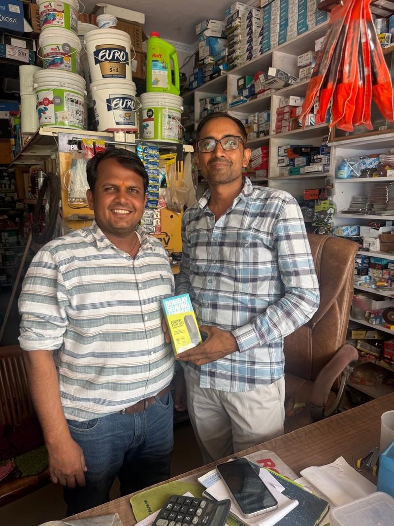 Mukesh Khandelwal at Khandelwal Electrical Store, Sanganer